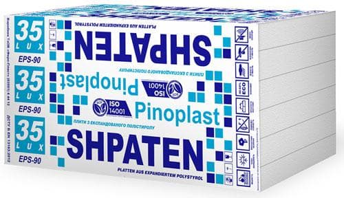 Пінопласт SHPATEN 35 LUX (EPS-90)