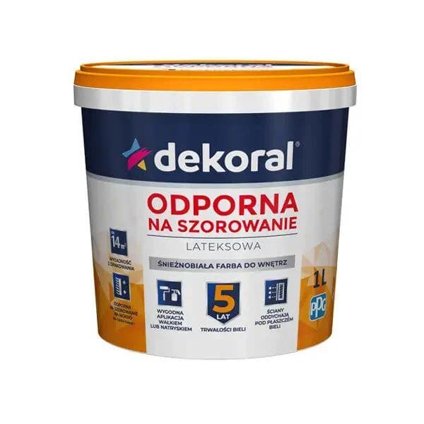 Фарба латексна Dekoral Akrylit 1л