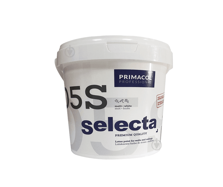 Фарба інтер'єрна акрилова SELECTA 5 1л
