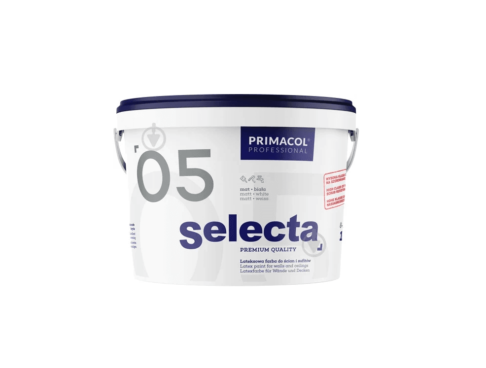 Фарба інтер'єрна акрилова SELECTA 5 5л
