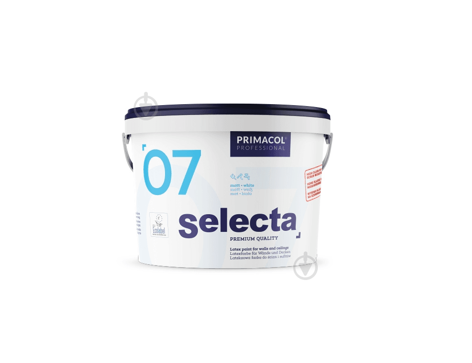 Фарба інтер'єрна акрилова SELECTA 7 1л