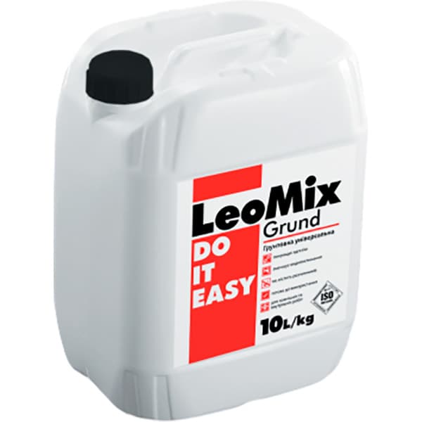 LeoMix Tief Grund Pro Грунтовка глибокого проникнення зміцнююча 10л